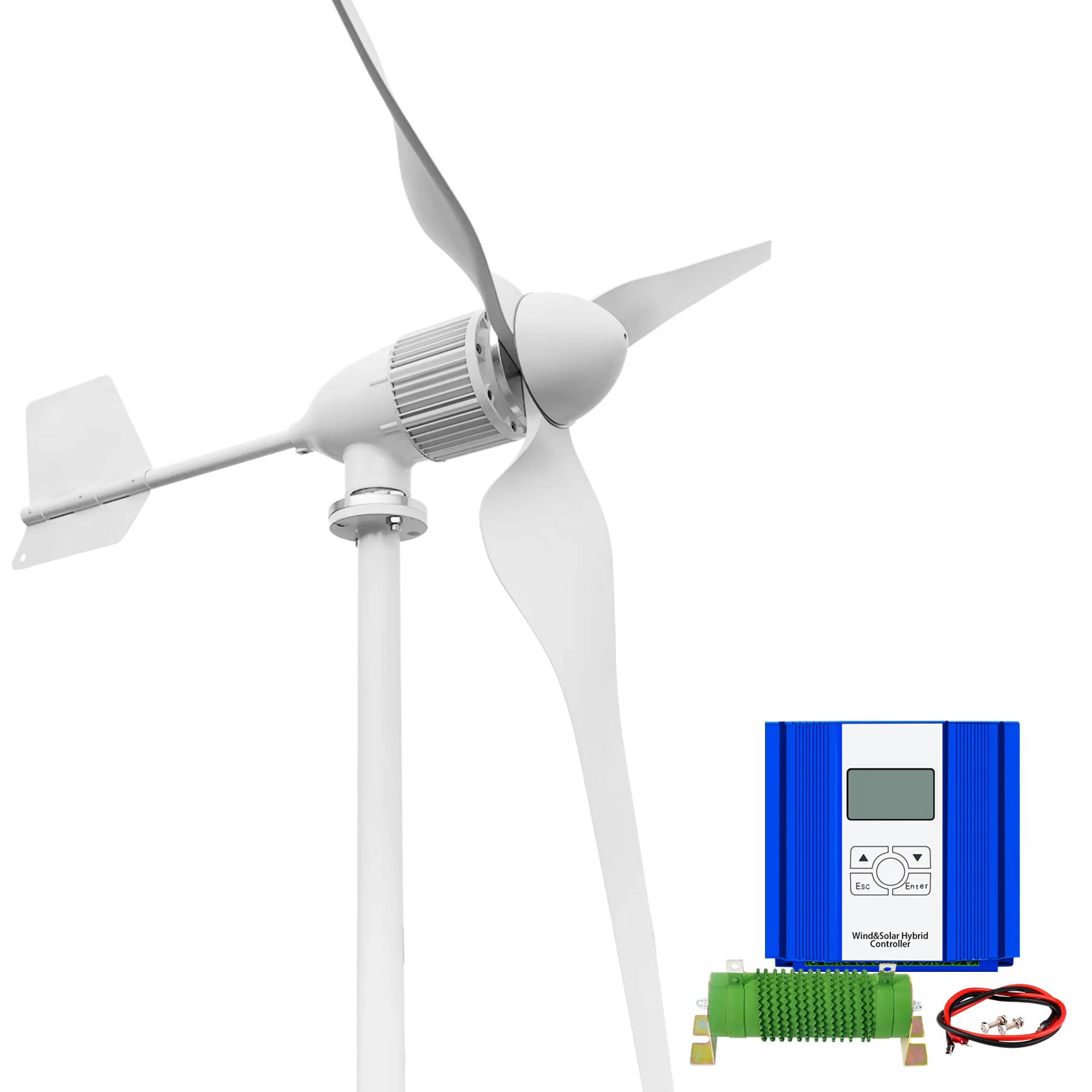 Smaraad Big Sales 2000 watts M6 24 Volt 48 volt 96 volt Home Use Turbine Wind Generator for Wind Power
