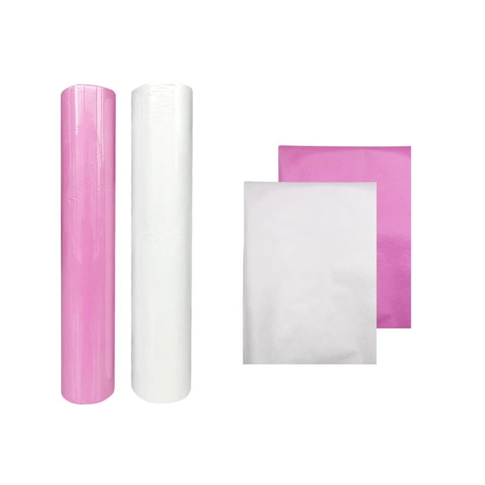 80X180cm Cheap White Waterproof Disposable Massage Bed Sheet for Beauty Salon