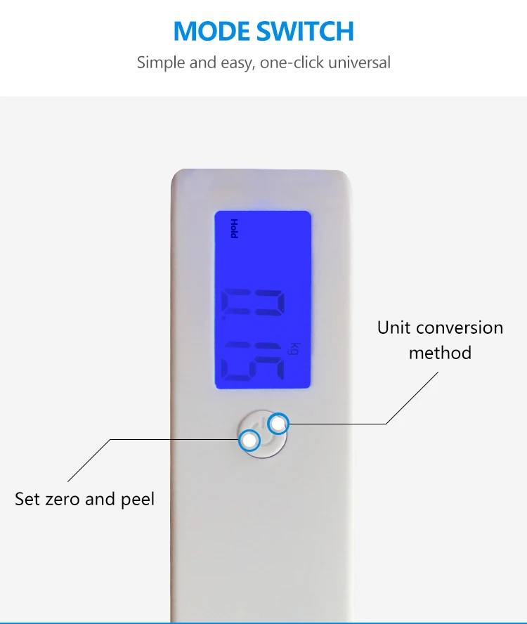 
professional mini handheld weighing scale portable hanging 50kg smart electronic travel weight digital luggage scale for bag 
