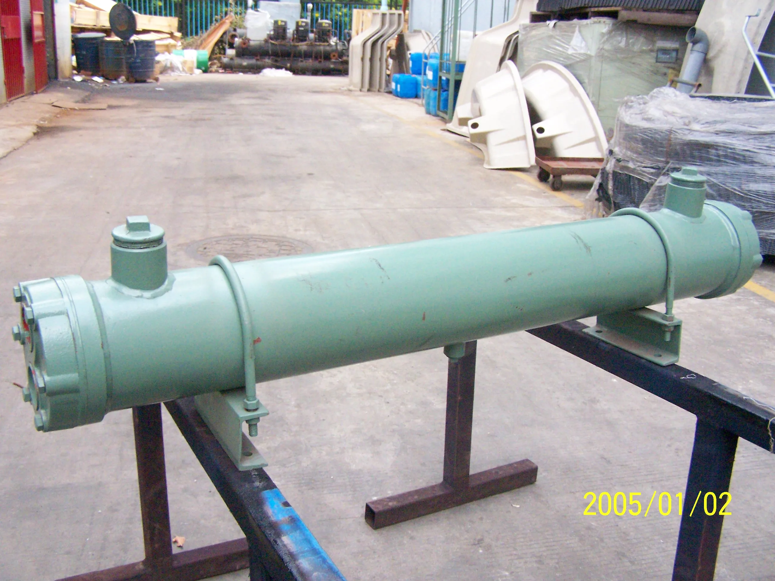 Shell and tube Water to Water Heat Exchanger hot water to air heat exchanger