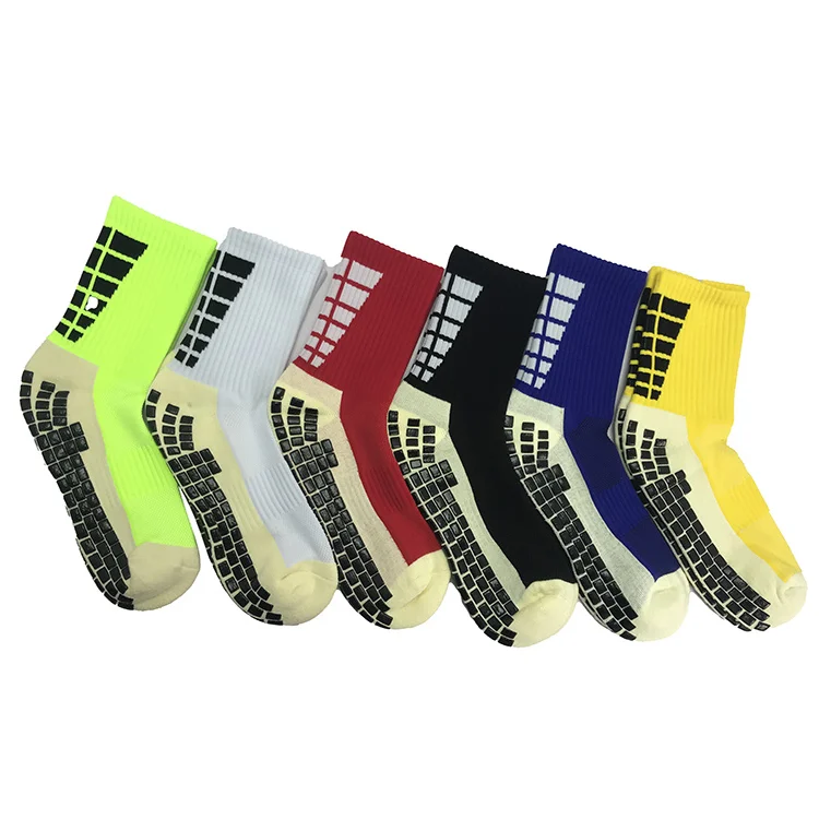 Anti Slip Sock Wholesale High Quality Non Slip Soccer Grip Sport Football Sports Grip Socks for Men