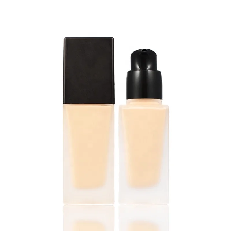 Waterproof 10 Colors Liquid Foundation For Dark Skin Makeup Private Label