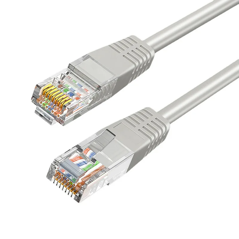 В наличии белый 100 Мбит/с Ethernet патч-корд RJ45 разъемы FTP UTP сетевой кабель LAN 0 5 м 1 2 3