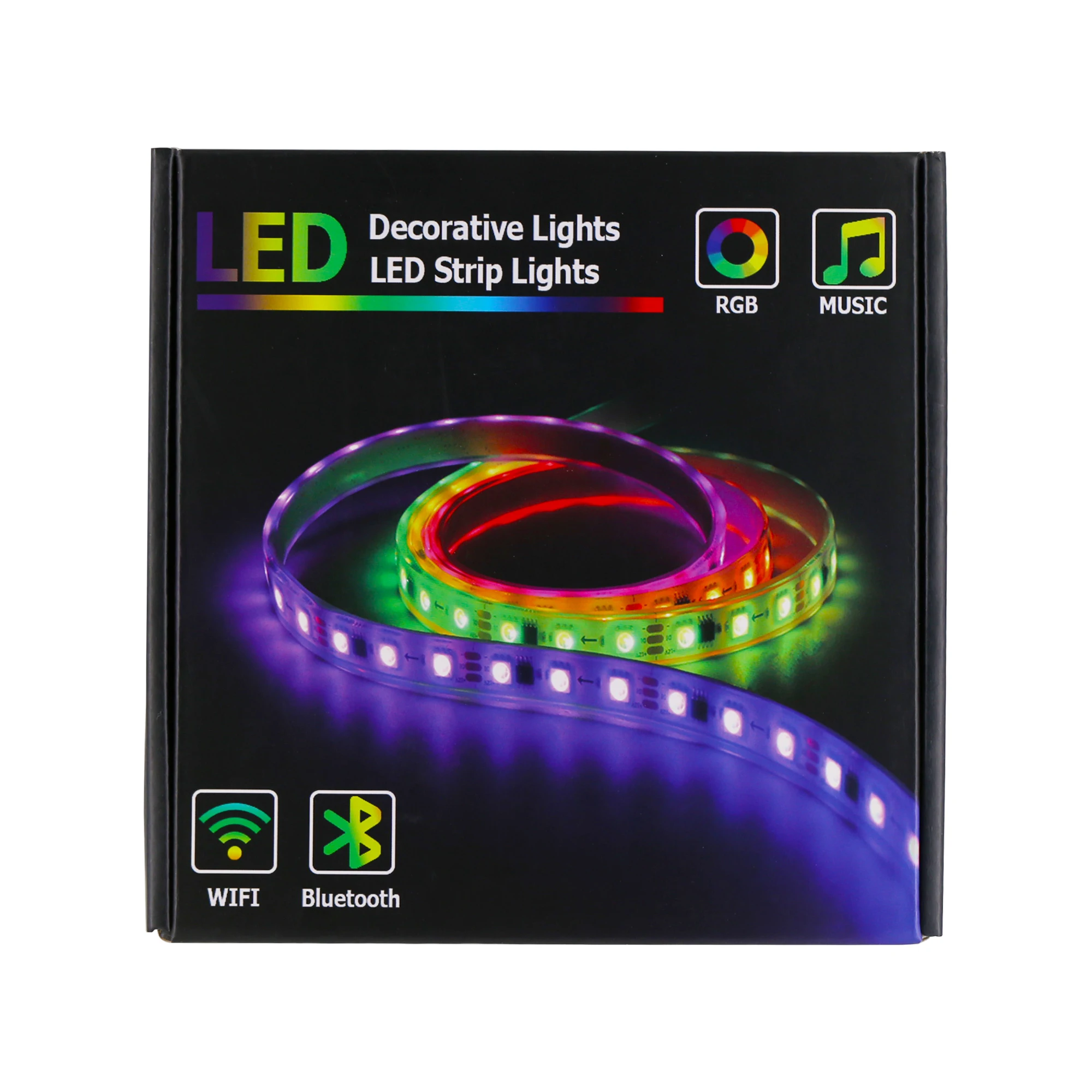 High Quality 12V 5M 10M 15M 20M RGB Smart Light SMD 5050 Remote APP Control Waterproof Luces Led Strip Light Christmas light