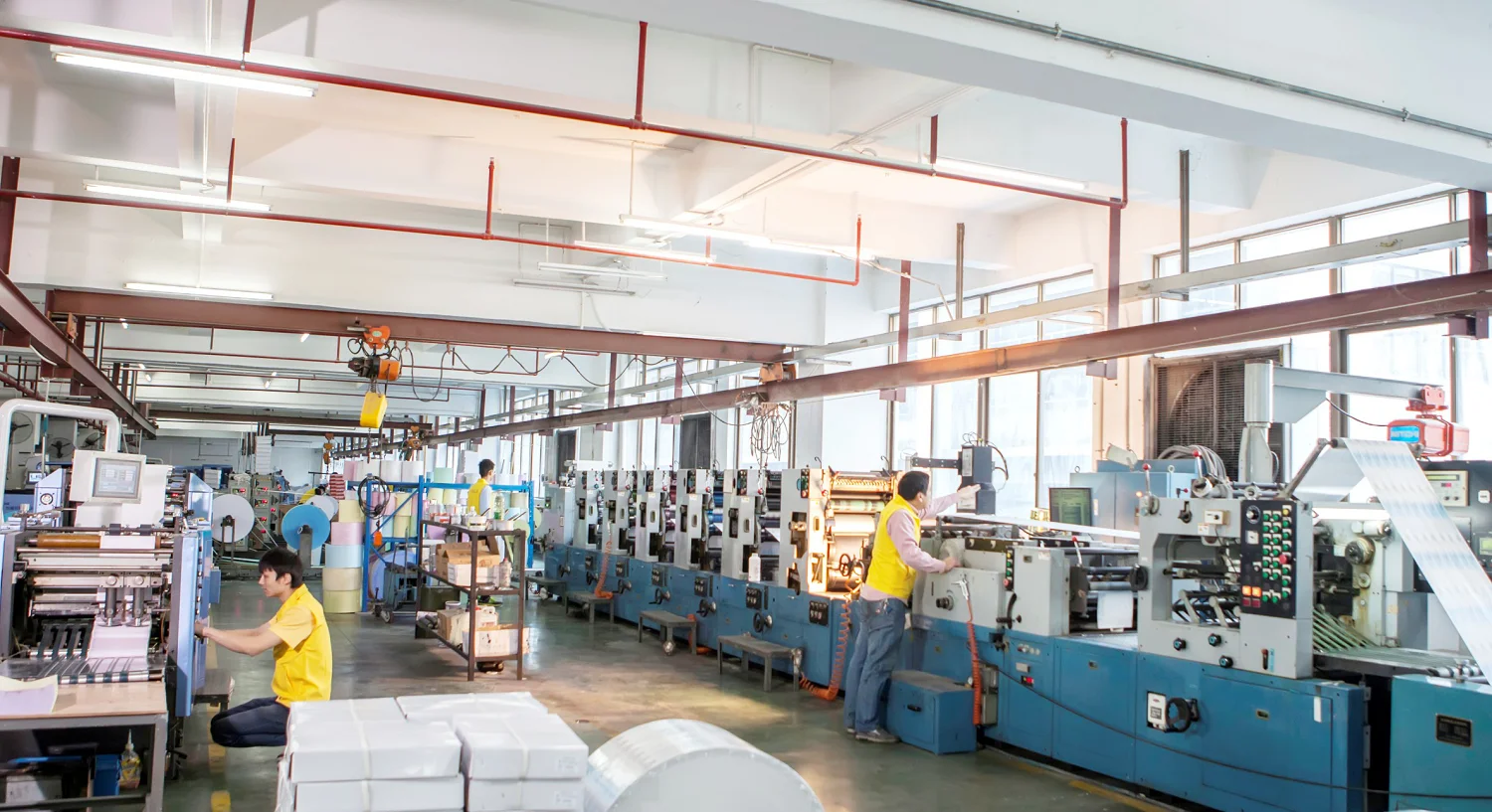 China Manufacture Mailers Payslip Mailer Atm Computer 3plys Form Security Printing Salary Envelope Ncr Carbonless Paper