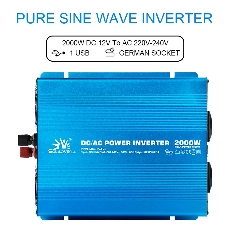 NP2000 2kw 2000Watt power solar inverter board inversor onda senoidal pura 12v  modificada para off grid system