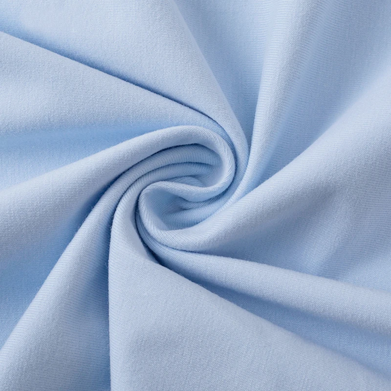 Hot sale knitted cotton spandex melange jersey ponti roma fabric for Warm clothing