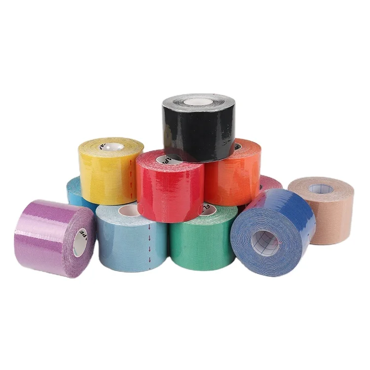Hot Selling Knee Joint Protection Exercise Tape Improve Blood Circulation Swelling Latex Free Muscle Stickers