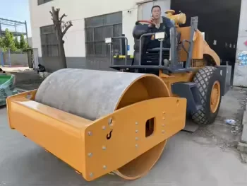 High powered Road Roller 8 ton 10 ton 12 ton Single Drum Road Roller Hydraulic Transmission with CE