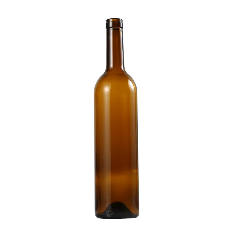 Wholesaler 750ml Wine and Vodka Bottle Square or round Glass with Cork or Screw Cap 700ml Capacity for Packing
