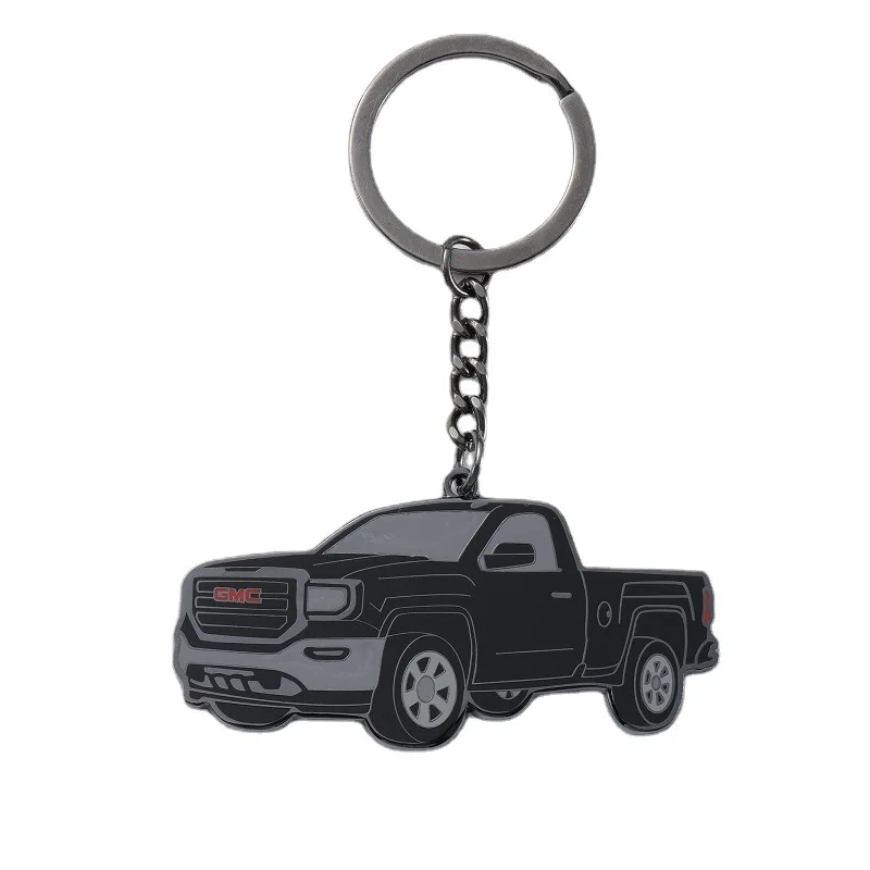 Wholesale Car Keychains Customized Metal Enamel Car Keychains