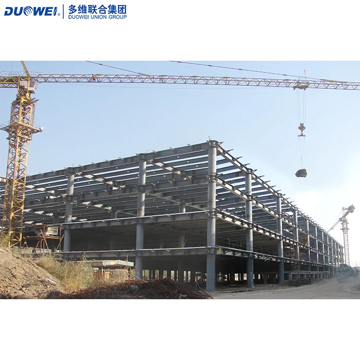 Duowei Prefabricated Light Steel Structure Houses Workshop Hall
