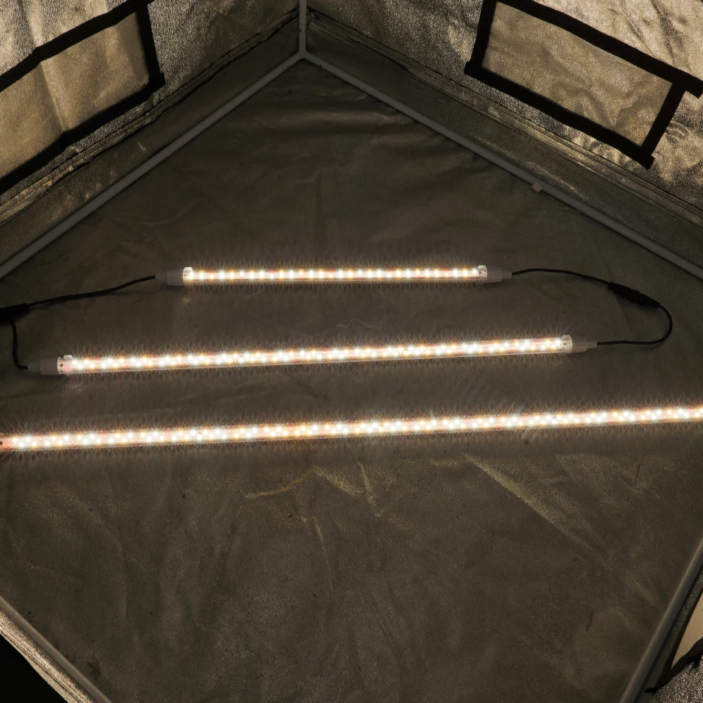 Custom T8 LED Grow Light Tube Samsung LM301B 2FT 4FT 8FT t8 18w japenses tube Light Waterproof  For Greenhouse Indoor Plants