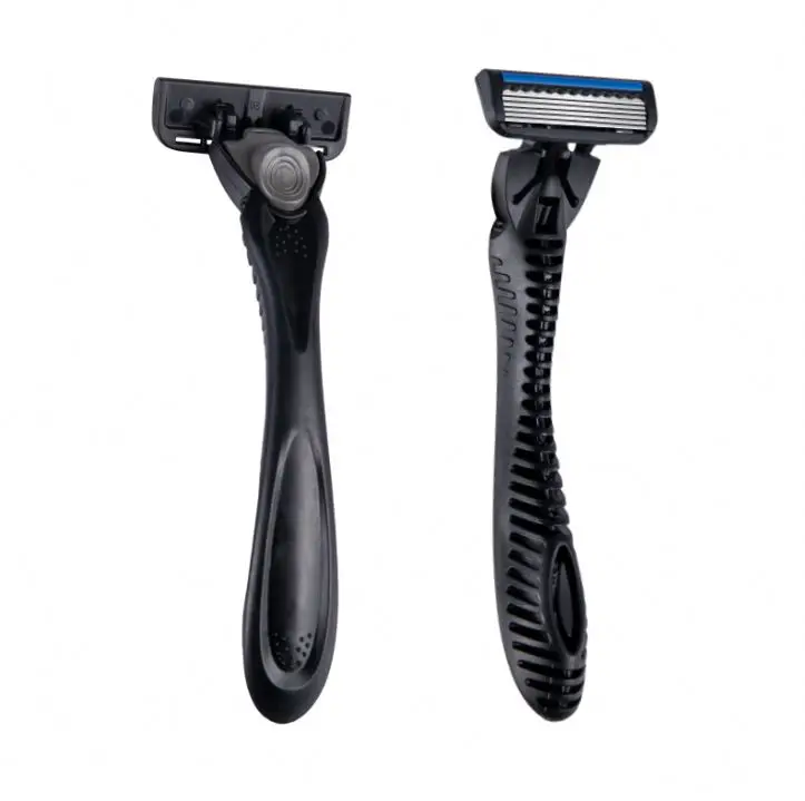 
Imported sweden blade 6 blades cartridges and refills for man Worth Buying Twin Blade Hotel Men Shaving Plastic Disposable Razor 