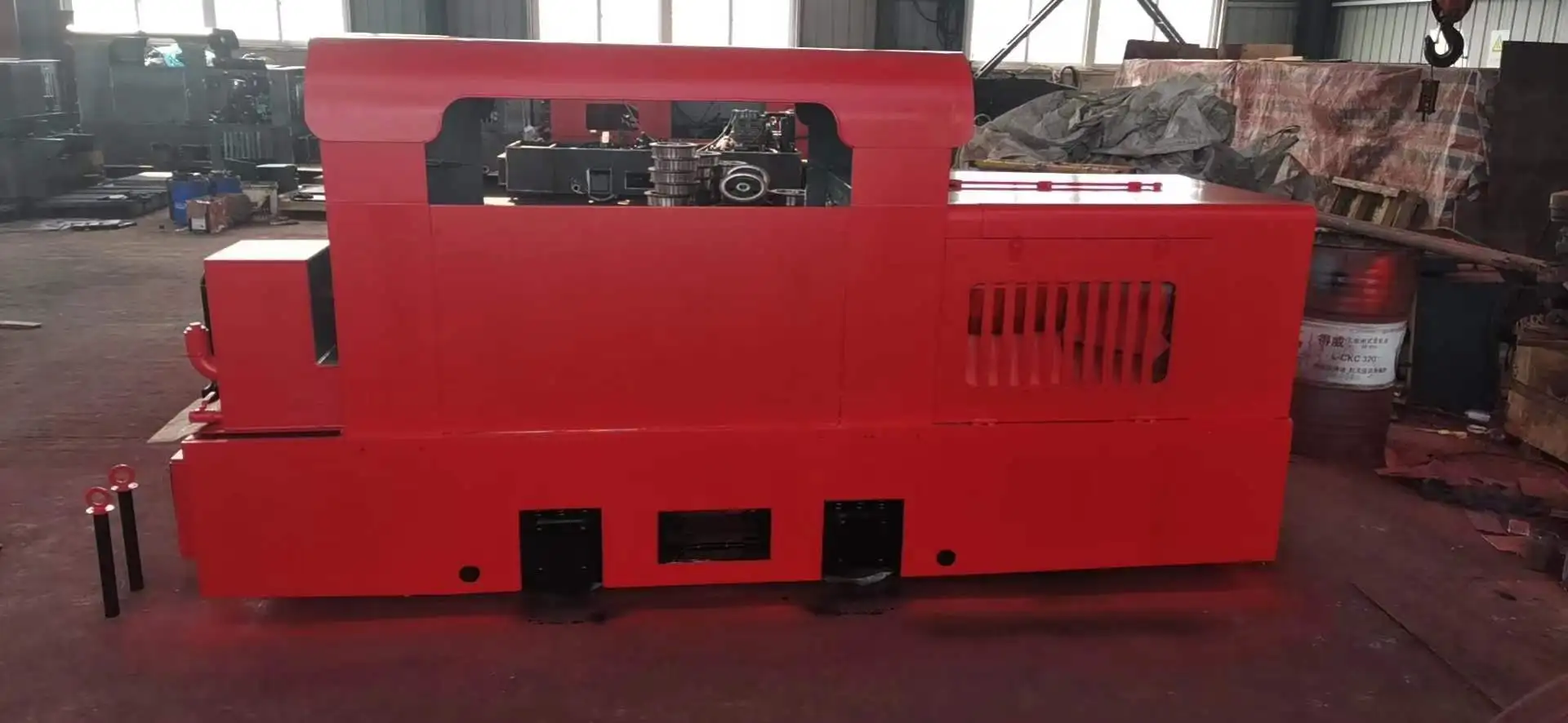 10t Anti-explosion Underground Mining diesel Locomotive