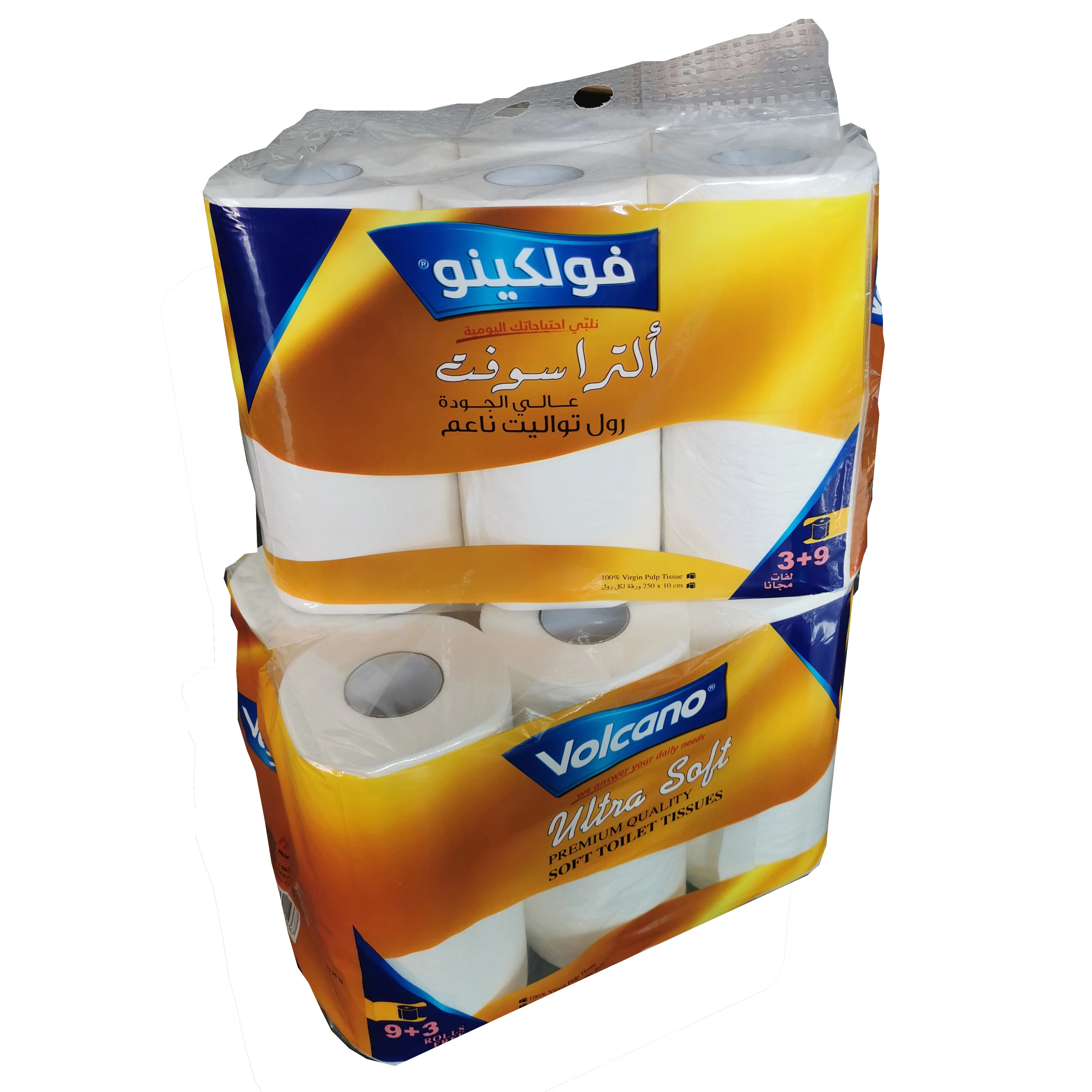 Чистая и сверхмягкая туалетная бумага 2ply на заказ в Сингапуре