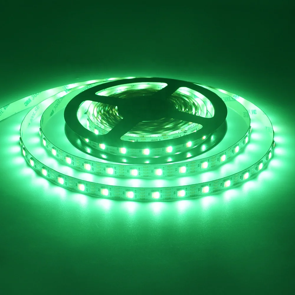 2024 new led strip product 1Led cut rgb led strip dc24v 14.4w 60leds/meter smd5050 strip lights