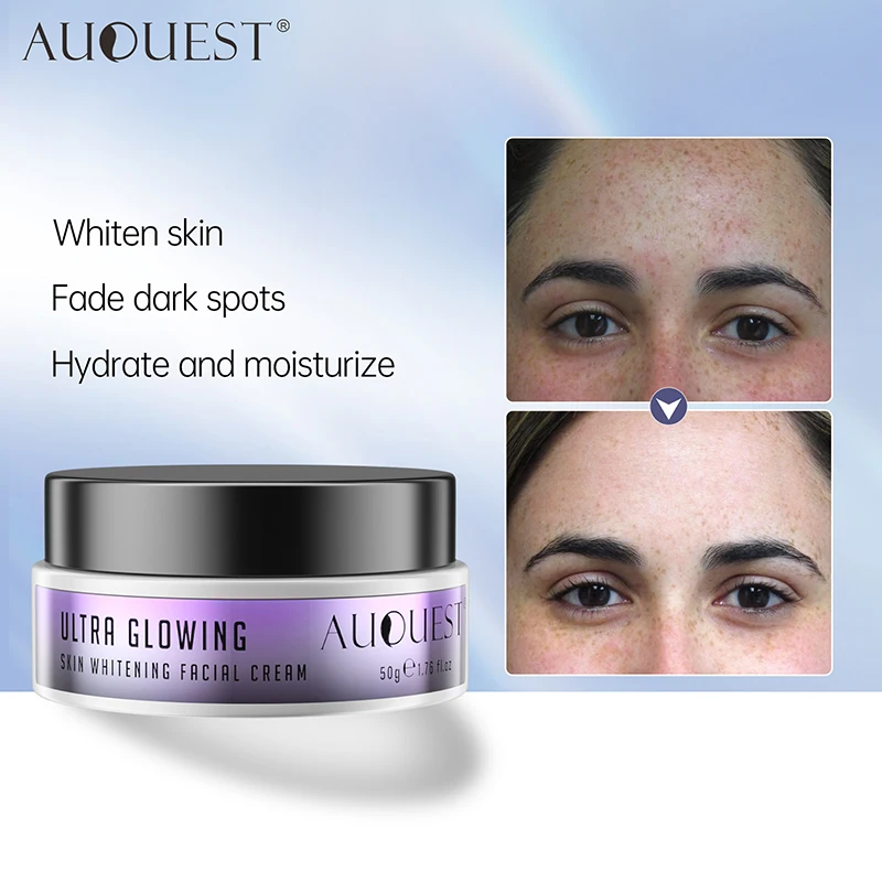 Custom logo ultra glowing skin whitening facial cream private label organic Dark Spot Remover Moisturizing face cream