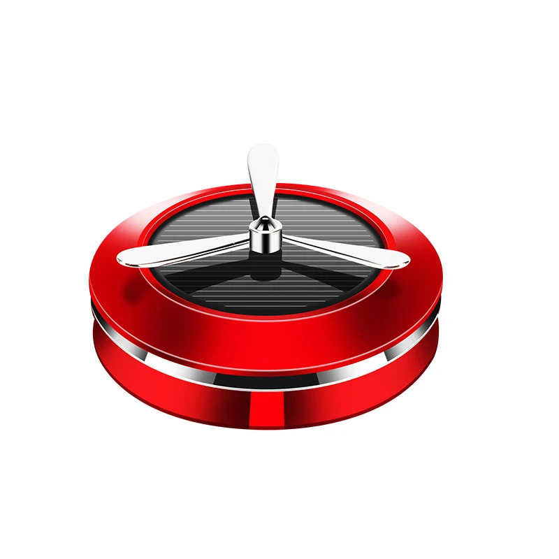 Solar fan design  Black Plastic Luxury Car  Air Refresher Car Freshener used in room car air freshener