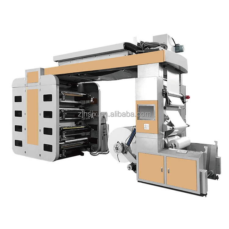 YTB-8600 High Speed EPC system 8 colour copy paper flexo printing machine