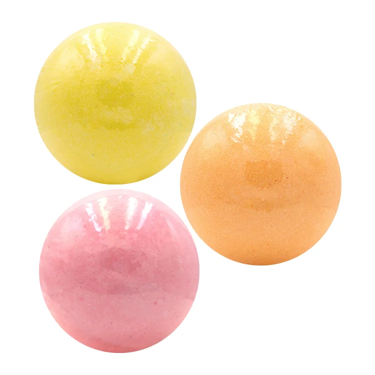 Private Label Luxury Bath Supplies Handmade Bath Balls Set Relax With Logo Organic Mixed Color Bubble Bombs