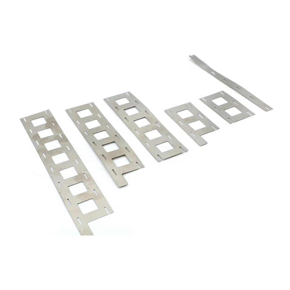 Custom 1-8P Nickel Strip 18650 21700 26650 32650 Battery Pack Spot Welding Linear Pure Nickel Strips