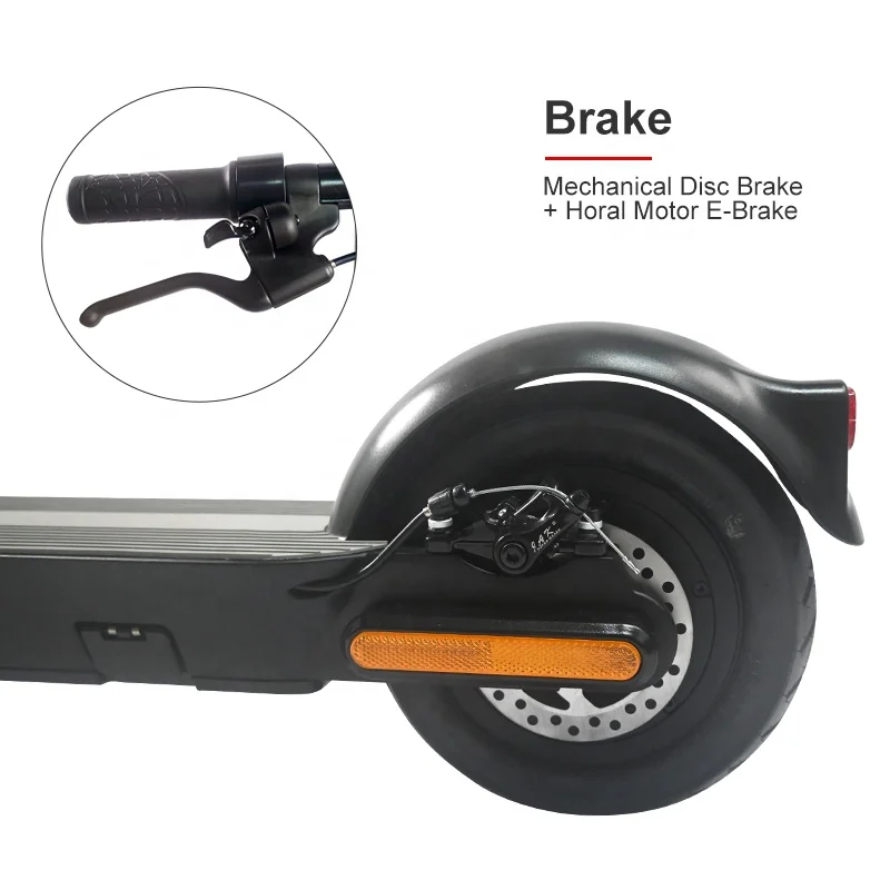 2021 Hot Sell 350 Watts 7.8ah 2 Wheel Long Range 30km 10 Inch Adult Foldable Electric Scooter With Double Brake System