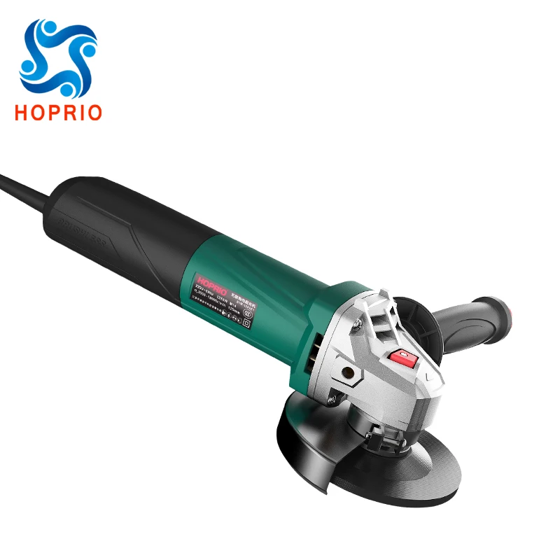 HOPRIO 5 Inch 1250W Variable Speed Control Brushless motor Angle Grinder