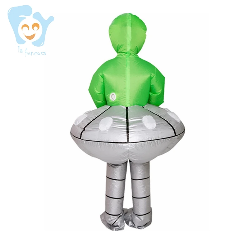Unisex Adults Funny Halloween Mascot Inflatable Alien Costumes