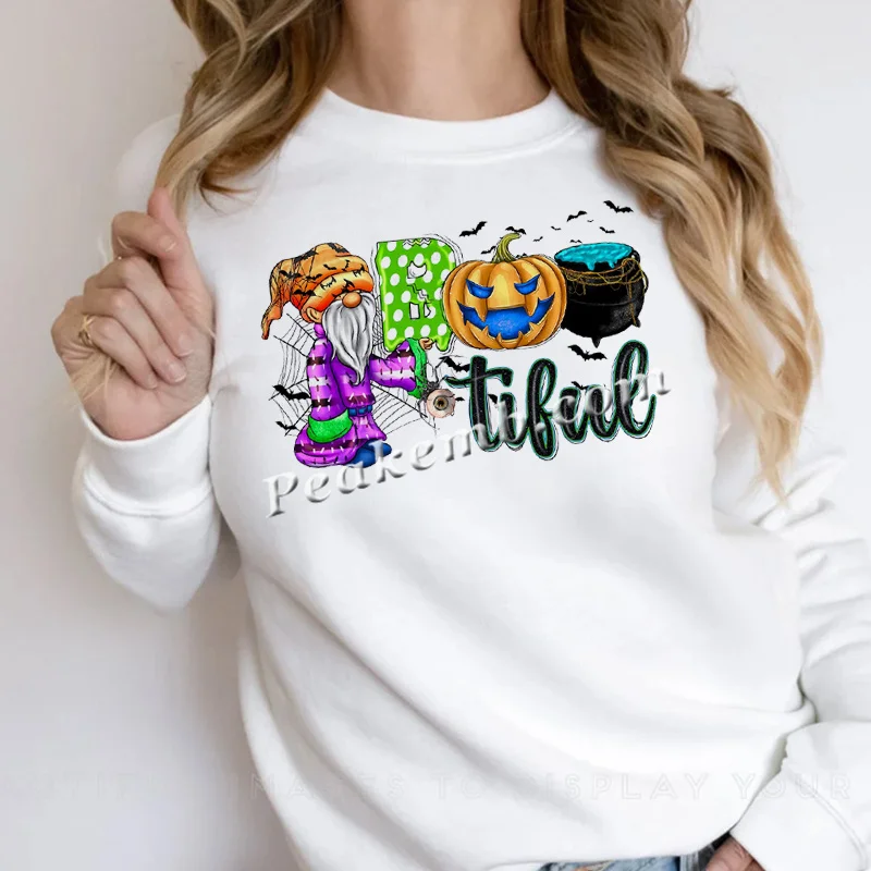 Готовая к печати сублимационной передачи железа на кучу Hocus Pocus Halloween термопечать