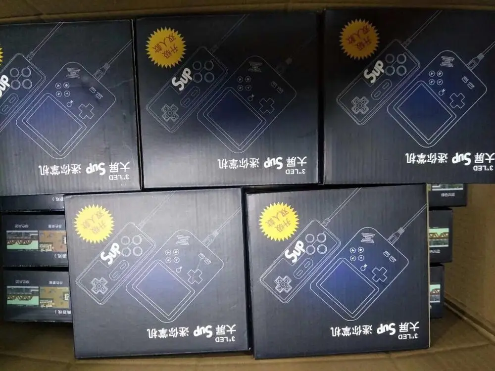  Оптовая продажа портативная игровая консоль 400 в 1 Классическая для