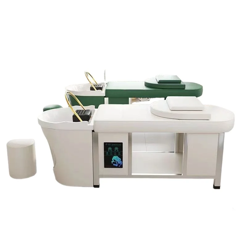 Thai Massage Shampoo Bed with Sink - Kelly Salon Hair Washing Bed and Massage Bed