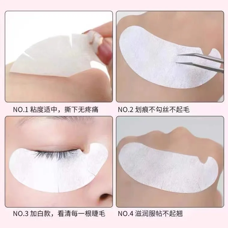 TZ Lash ODM OEM patch for eyelash extension supplier Anti-leakage soft comfortable eyelash extensions foam eyepatch