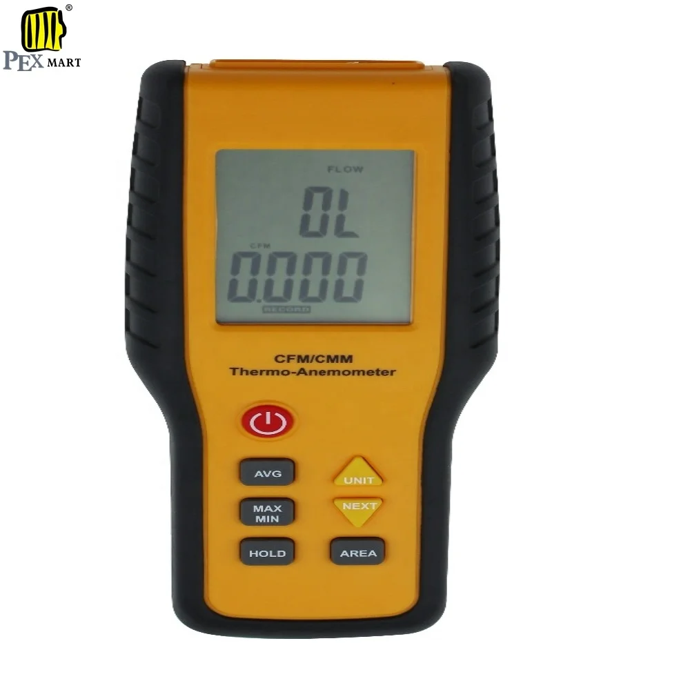  Измеритель скорости ветра ODM CFM/CMM промышленный измерительный прибор анемометр датчик