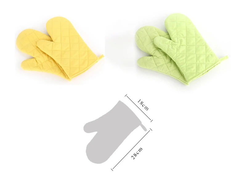 Набор перчаток с логотипом на заказ, перчатки для микроволновой печи, термостойкие перчатки для кухни и духовки