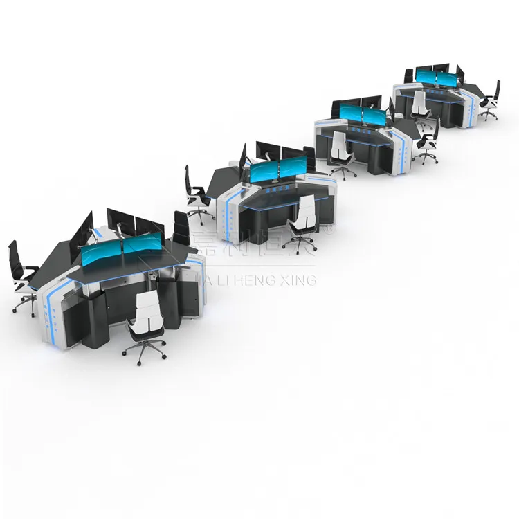 Customized command center console control room furniture for command room