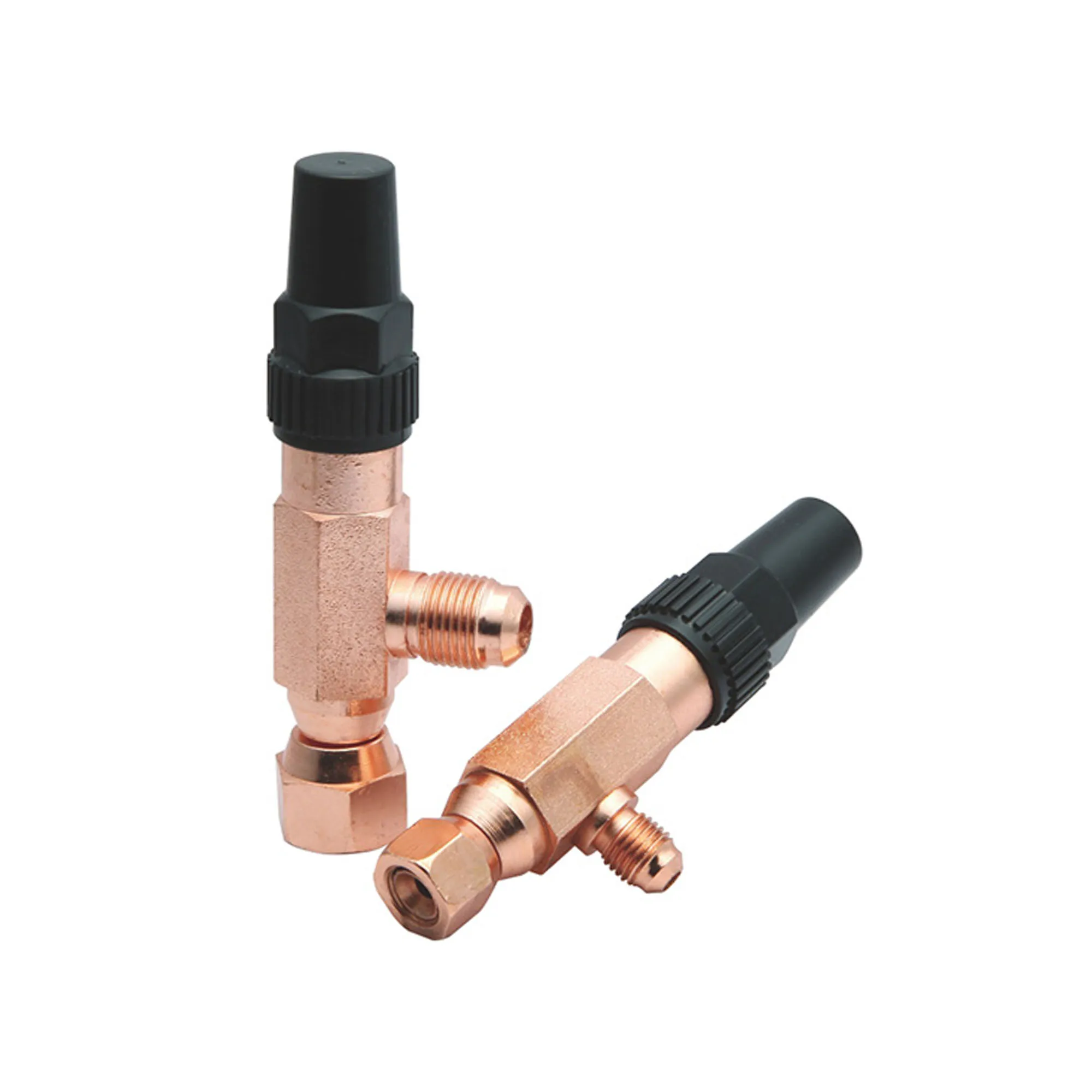 Wholesale Vertical and Horizontal 1/4 3/8 Cut-off Valve for Oil Circuit Can Be Assembled on The Oil Return Adapter