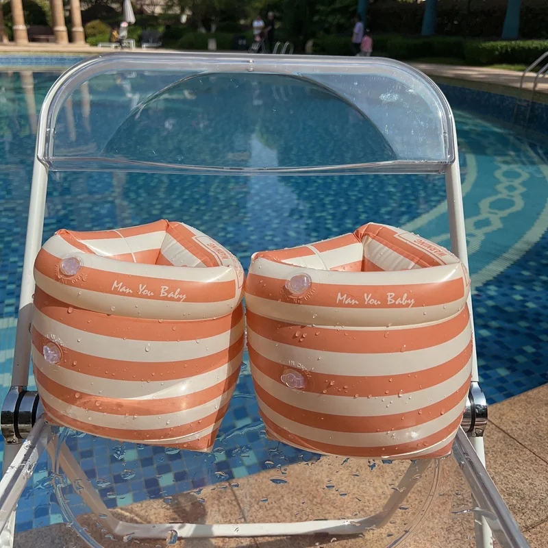 Factory Custom Hot Sell Baby Inflatable Swimming Arm Ring Circle Arm Band Sleeve Inflatable Pool Float For Kids