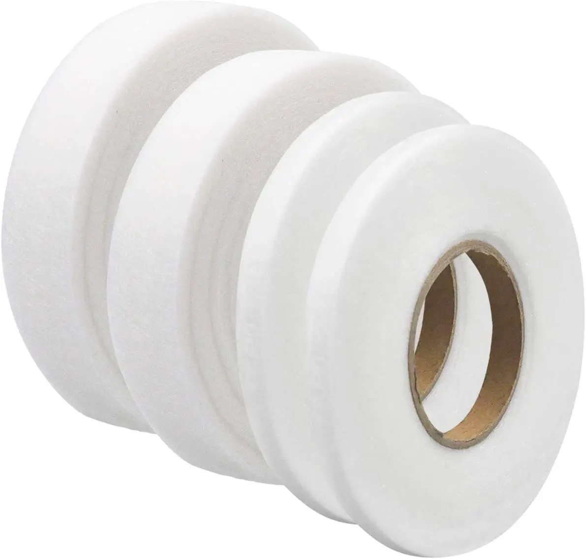 Iron On Hemming Tape Hot Melt Adhesive Web Double Side Fusing Tailoring Material PES Material With Weight From 10 to 100gsm
