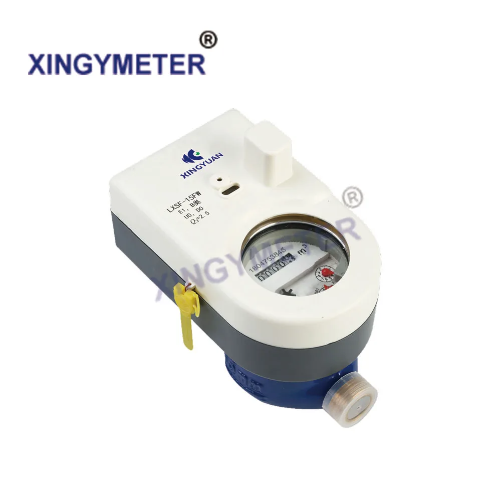 Multi jet card prepaid water meter