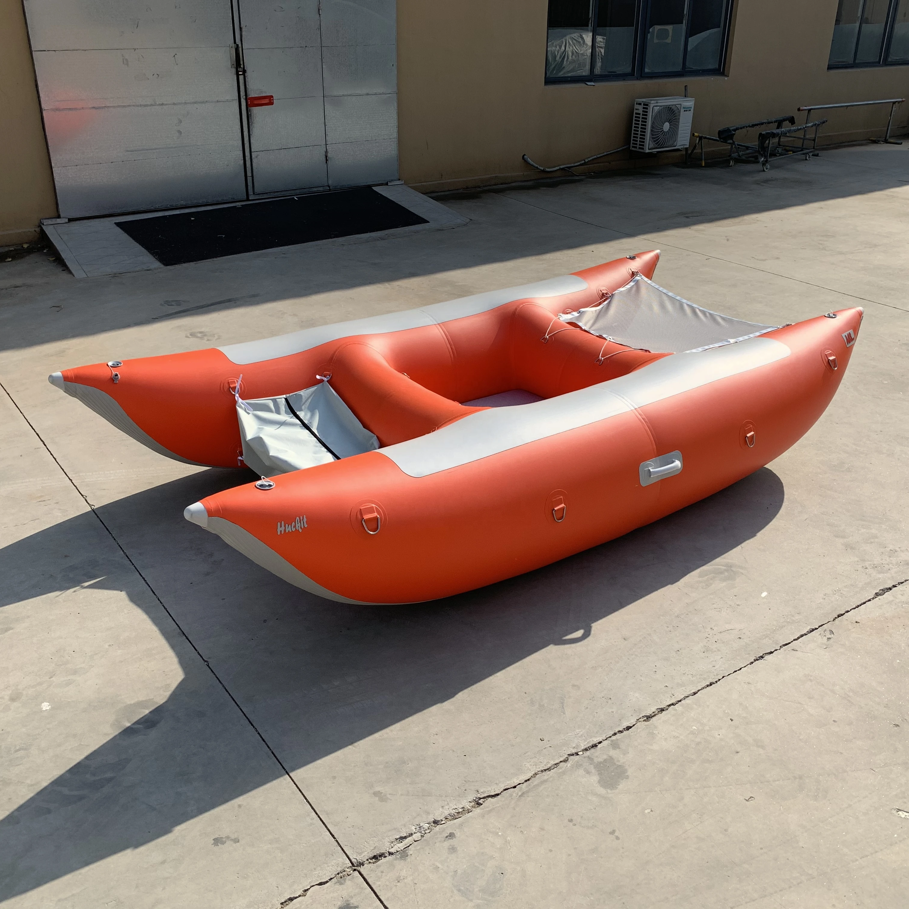 Hull Material Inflatable Pontoon Thundercat Catamaran Commercial Fishing Boat for Sale