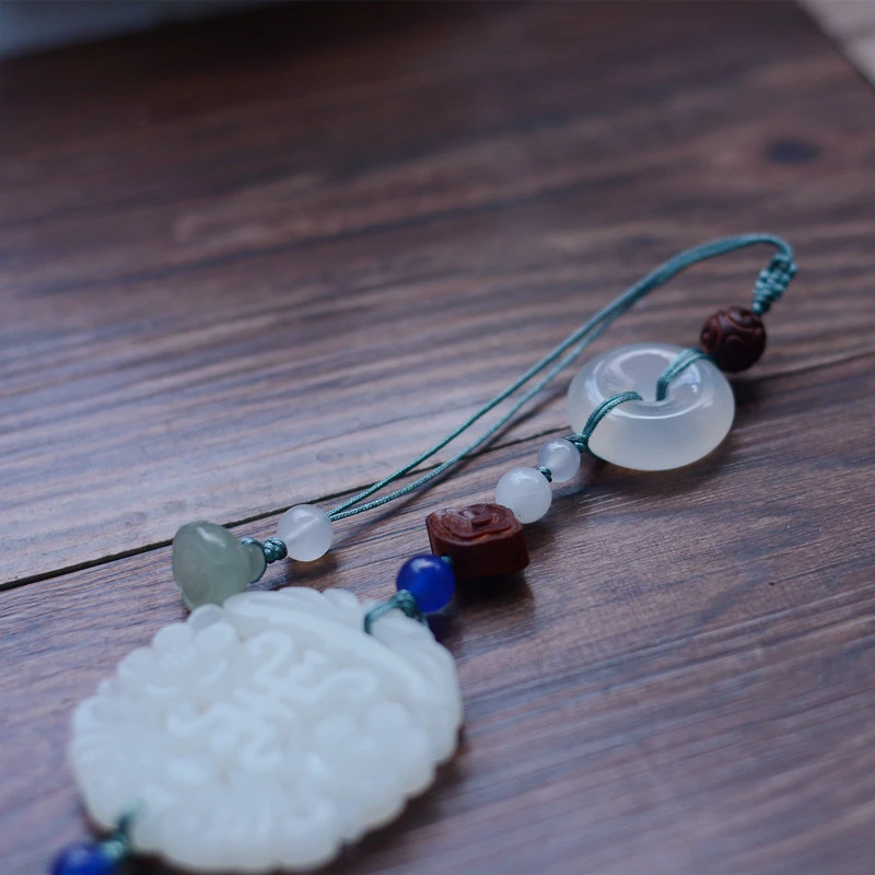 1pcs Grandmaster of Demonic Cultivation Lan Wangji Ancient Waist Tassel Pendant for Hanfu Daily Decor Women Girl Gift