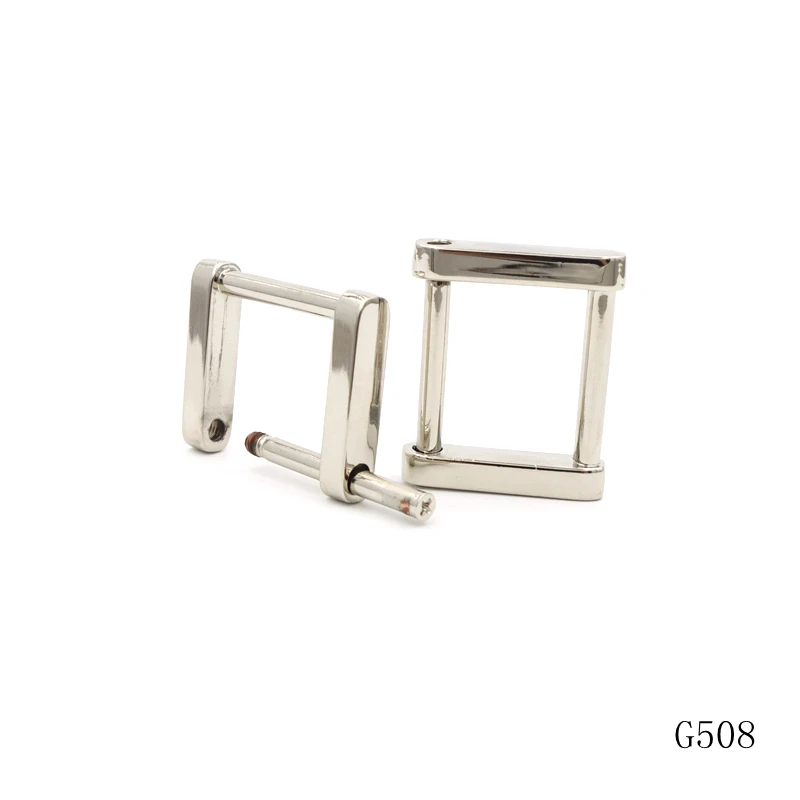 new arrival screw square ring rectangular ring loop alloy buckle ring accessories
