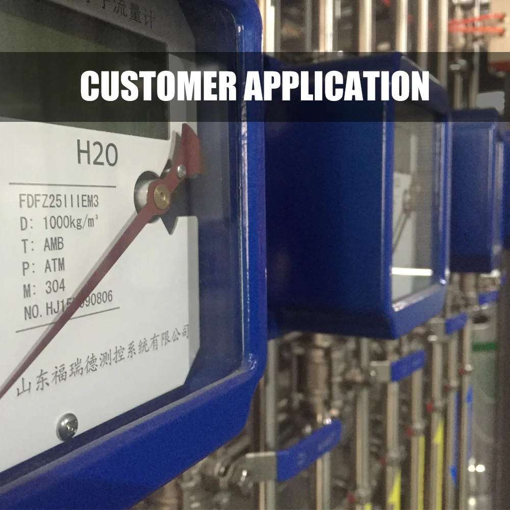 Mechanical indicator Local display metal tube float rotameters flow meters