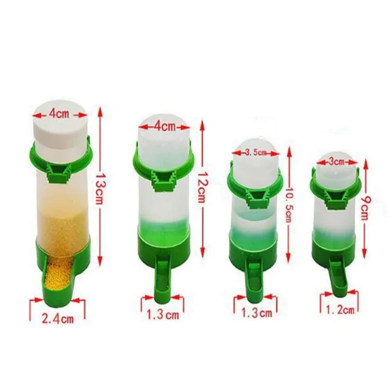 Hot Selling Chicken Pigeon Bird Water Bottle Drinker Automatic Drinker for Birds Small Bird Drinker and Feeder
