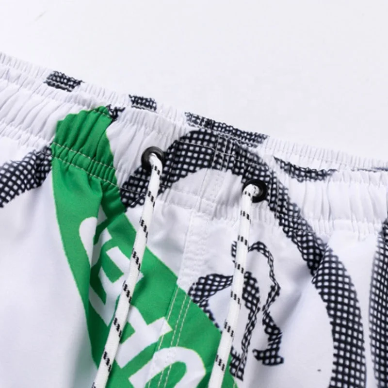 SHINYAT High quality custom polyester beach shorts men swim trunks hip hop style casual shorts