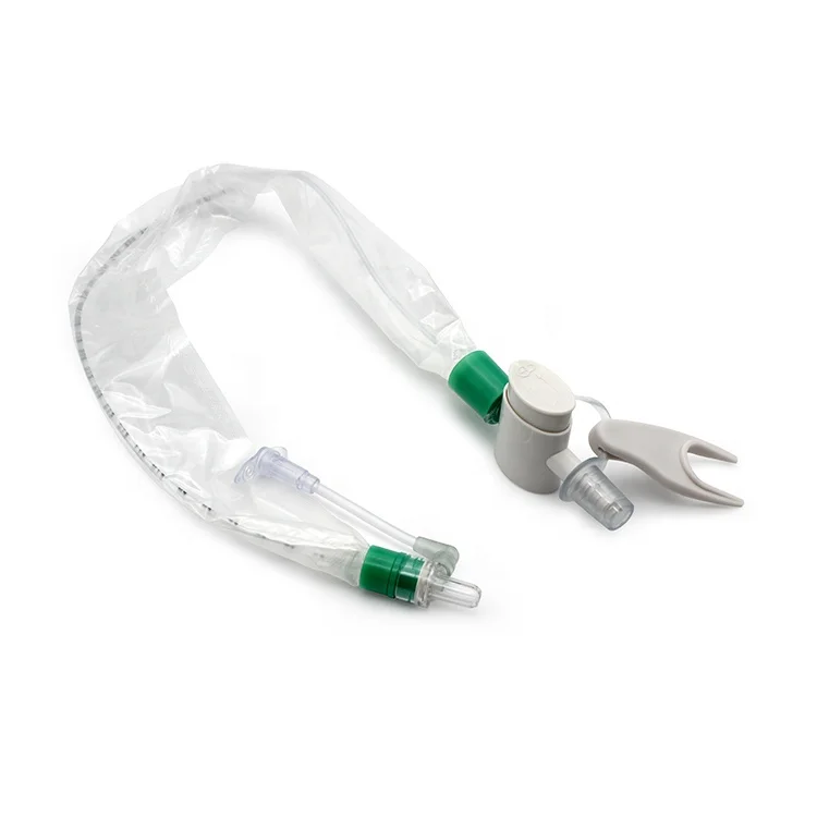 Medical disposable closed suction catheter Y adapter 72hours closed suction system for pediatric endotracheal tubes