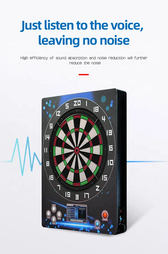 indoor sport electronic party games dart machine with darts flights