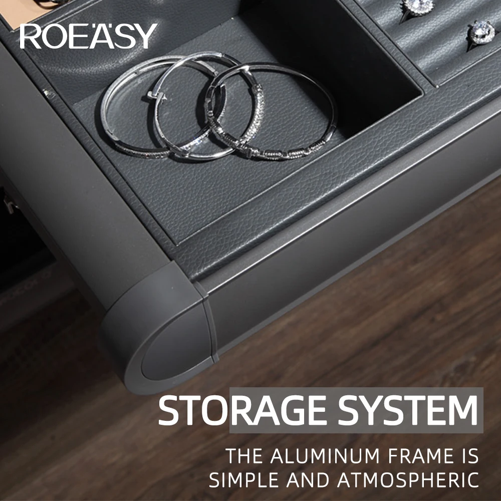 ROEASY bedroom furniture accessories pull out sliding closet wardrobes jewelry box accessories storage tray
