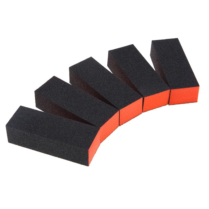 nails salon professional product block 3 sides nail buffer sponge